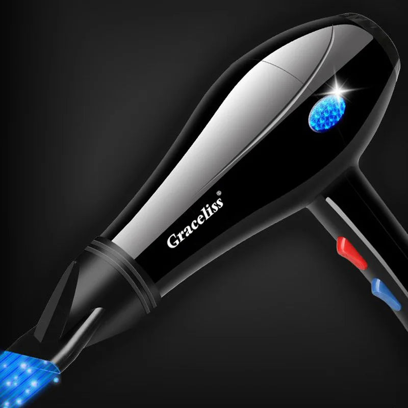 220V With EU Plug 1800W Hot And Cold Wind Hair Dryer Blow dryer Hairdryer Styling Tools For Salons and household use