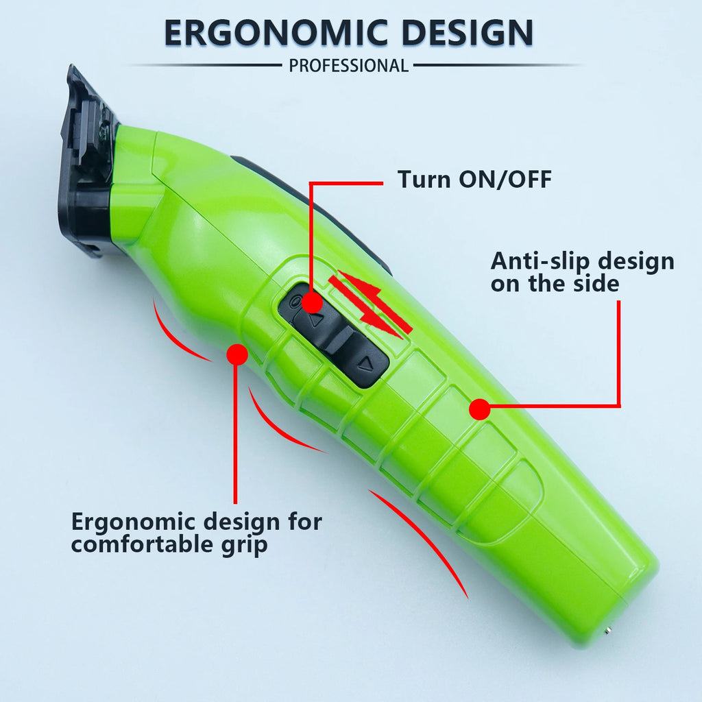 HClippers Professional Hair Trimmer Carving Gradient Styling Trimmering Hair Cutting Machine for Barber with USB Seating Charger