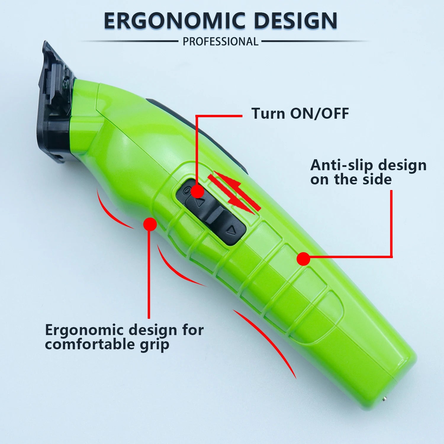 HClippers Professional Hair Trimmer Carving Gradient Styling Trimmering Hair Cutting Machine for Barber with USB Seating Charger