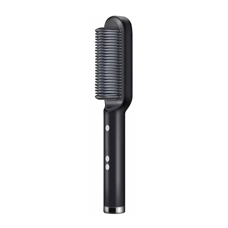 Hot Selling Professional Straight Hair Comb Portable Ceramic Coating Straight Hair Brush Salon Women'S Styling Tool