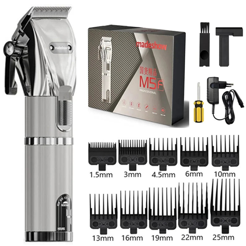 Professional High Power Hair Clippers Electric Haircutting Machine Trimmer Barber Styling Tools Grooming Clipper for Business