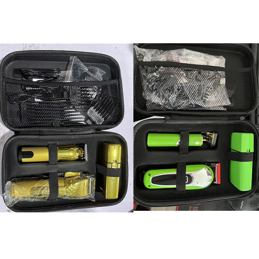 portable Hair Scissors Case Bag Barber Shockproof Trimmer Suitcase Beauty Makeup Box Waterproof Non-defrmation Styling Tool Box