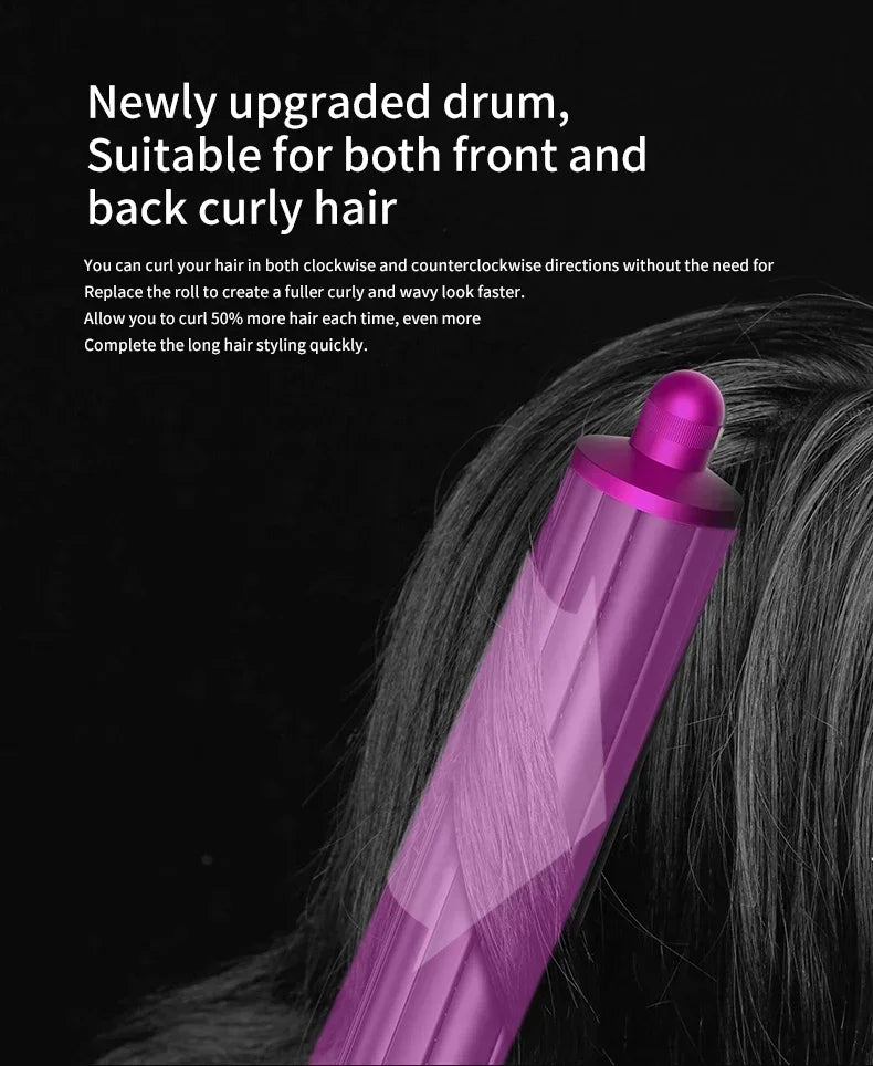 6-in-1 Multi-Function Hair Dryer Curling Iron Straightener Hot Air Comb Styling Kit Salon-like results at home