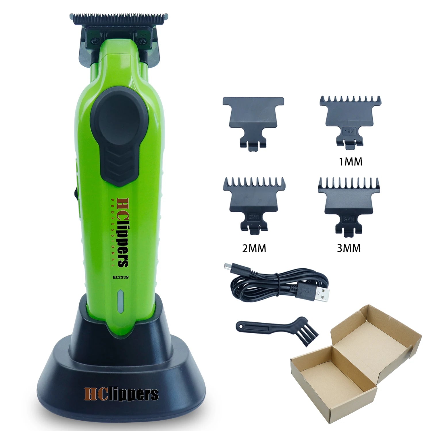 HClippers Professional Hair Trimmer Carving Gradient Styling Trimmering Hair Cutting Machine for Barber with USB Seating Charger