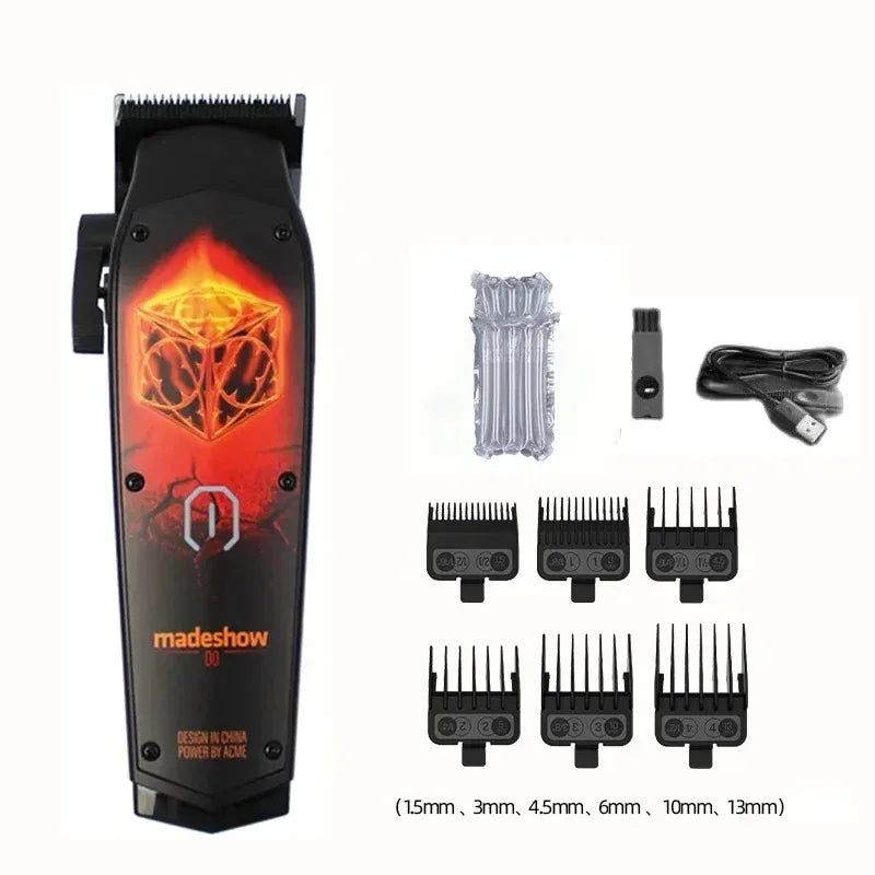 Professional High Power Hair Clippers Electric Haircutting Machine Trimmer Barber Styling Tools Grooming Clipper for Business