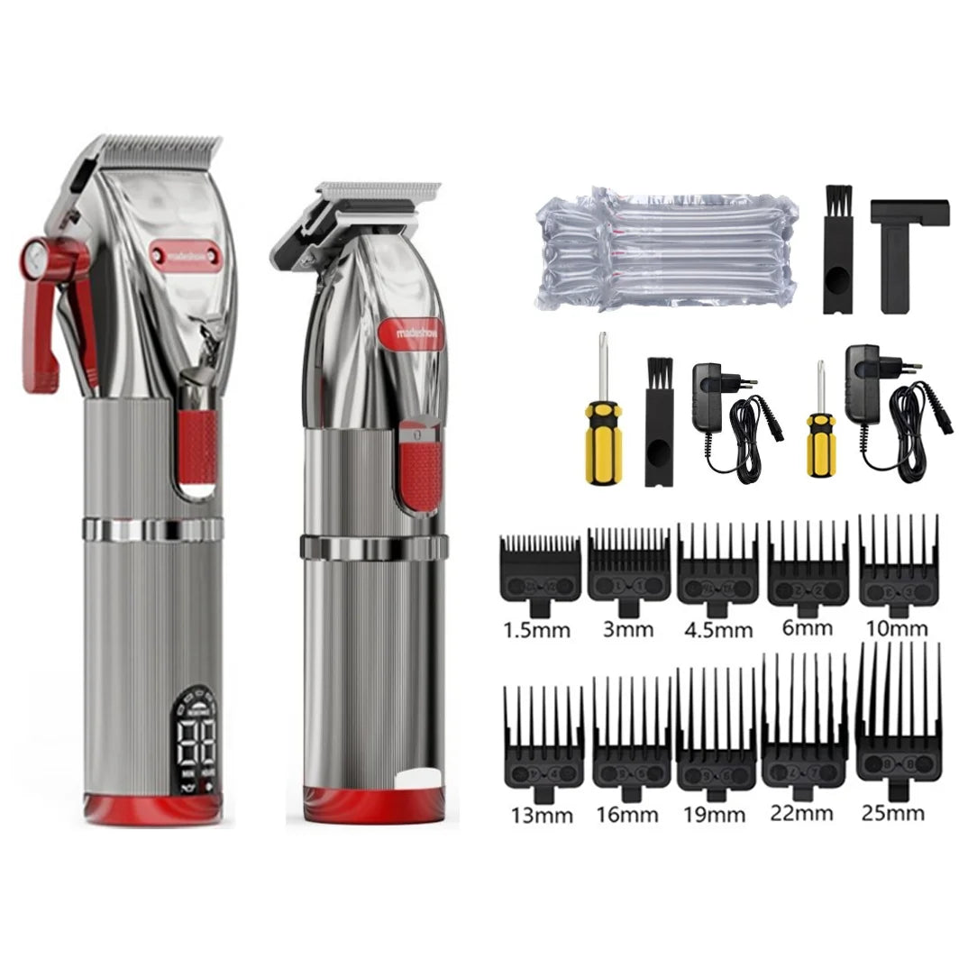 Professional High Power Hair Clippers Electric Haircutting Machine Trimmer Barber Styling Tools Grooming Clipper for Business