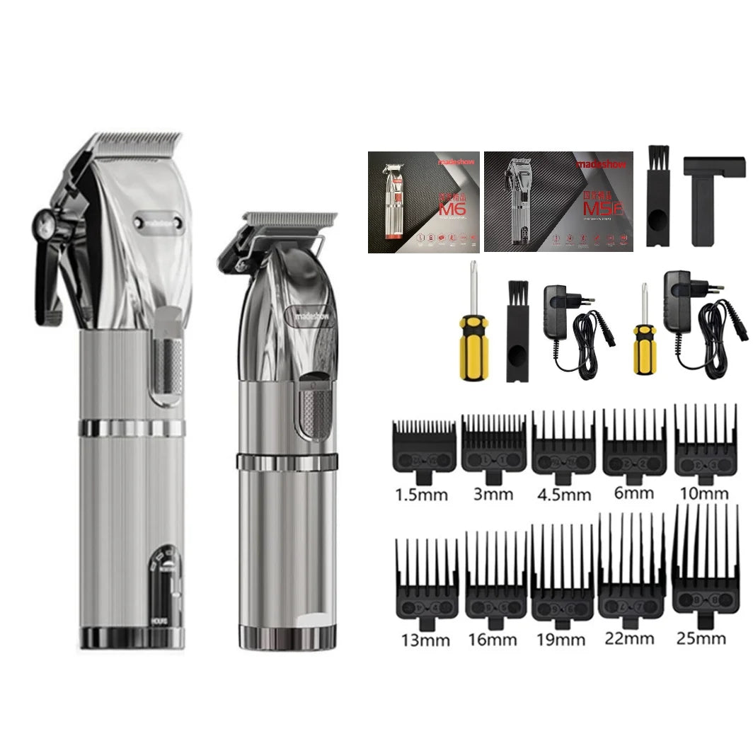 Professional High Power Hair Clippers Electric Haircutting Machine Trimmer Barber Styling Tools Grooming Clipper for Business