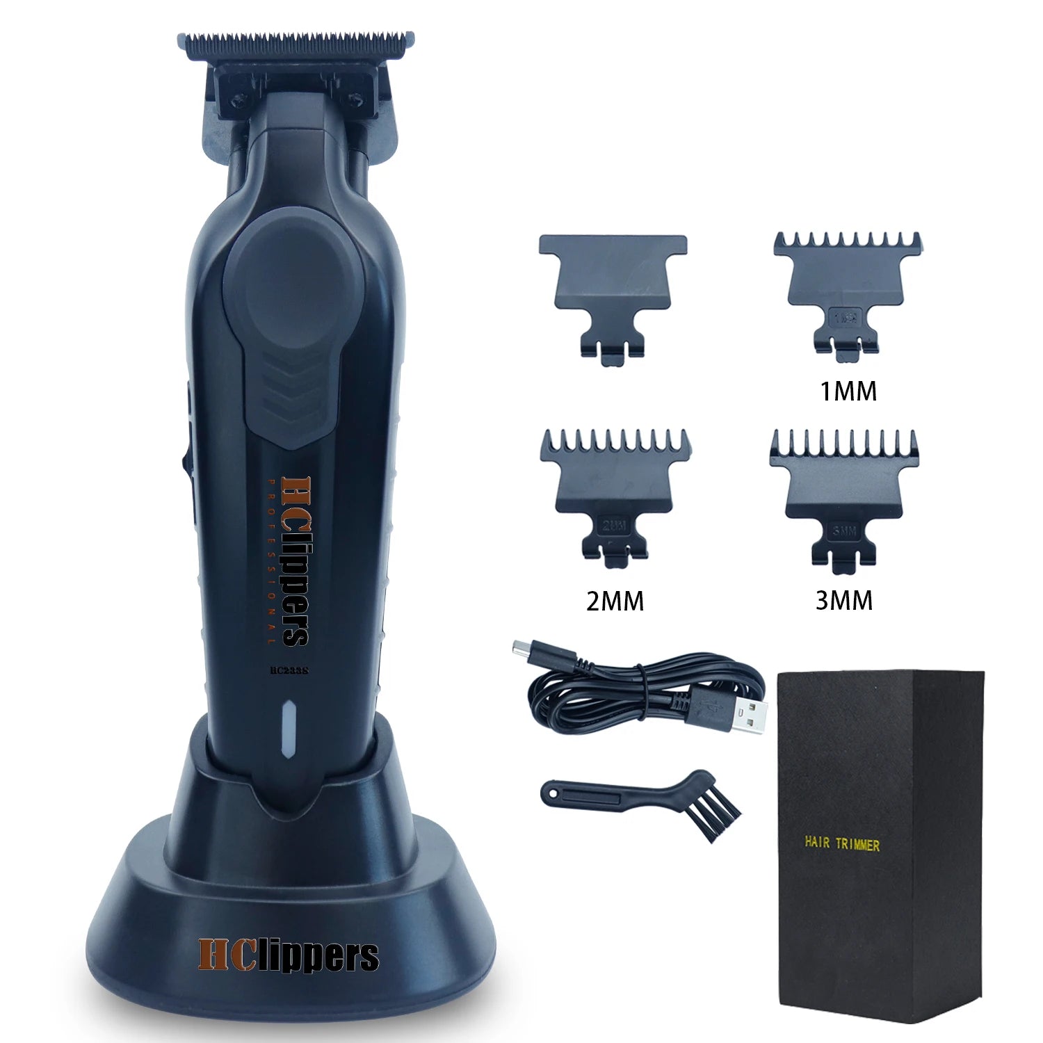 HClippers Professional Hair Trimmer Carving Gradient Styling Trimmering Hair Cutting Machine for Barber with USB Seating Charger
