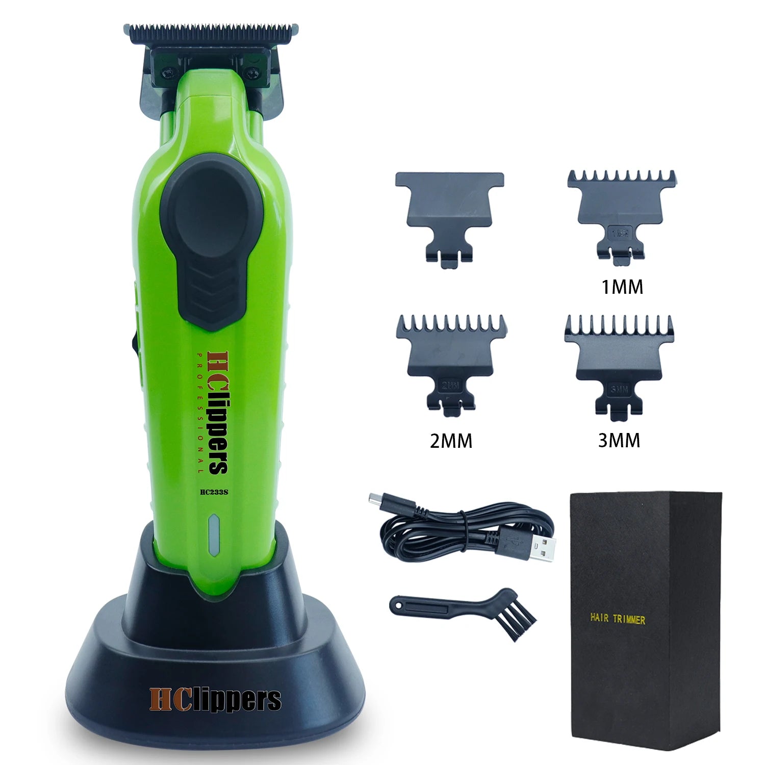 HClippers Professional Hair Trimmer Carving Gradient Styling Trimmering Hair Cutting Machine for Barber with USB Seating Charger