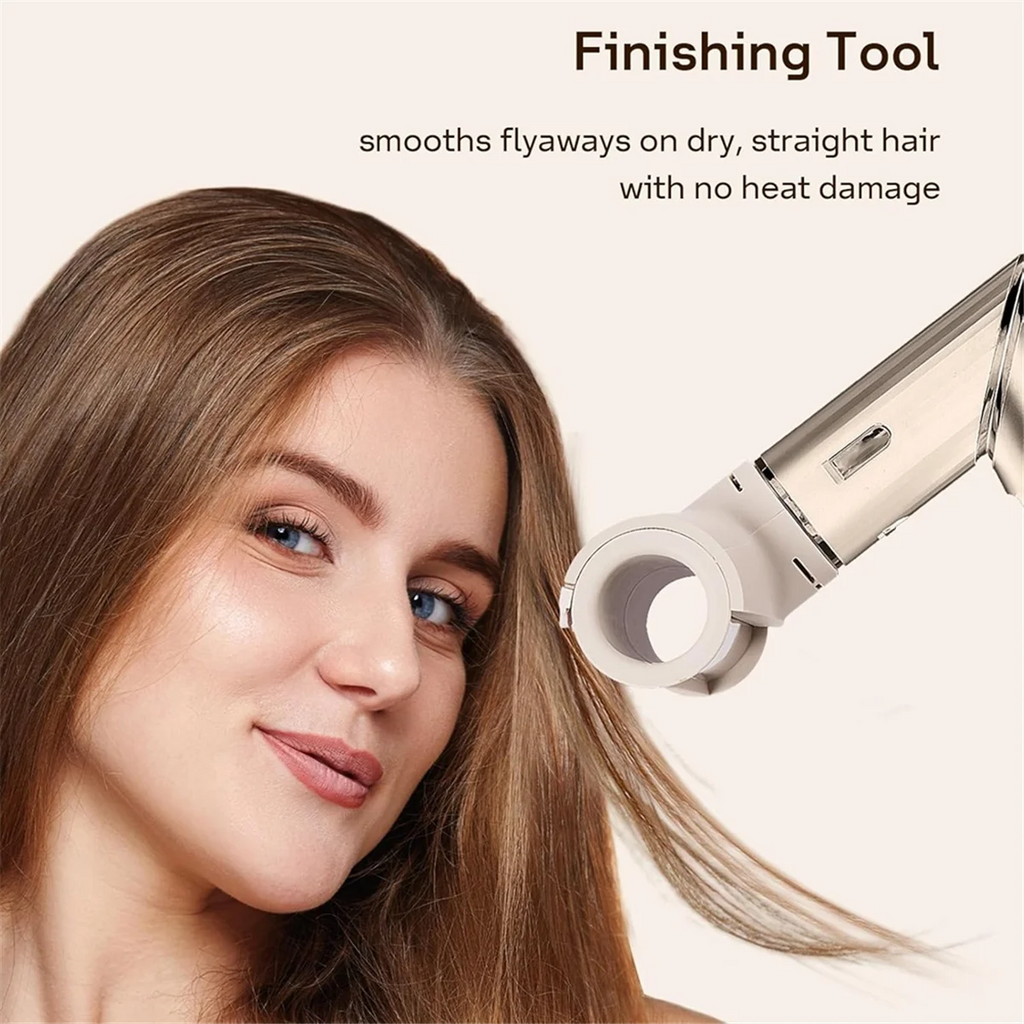 Wide Tooth Comb and Anti-Flying Nozzle for Shark XSKHD4PA / XSKHD4WTCA FlexStyle Series Air Hair Styling Tool Attachment