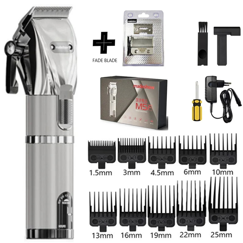 Professional High Power Hair Clippers Electric Haircutting Machine Trimmer Barber Styling Tools Grooming Clipper for Business