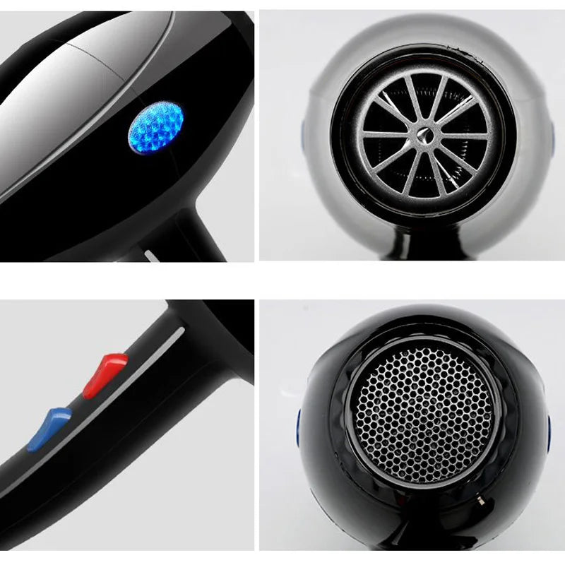 220V With EU Plug 1800W Hot And Cold Wind Hair Dryer Blow dryer Hairdryer Styling Tools For Salons and household use