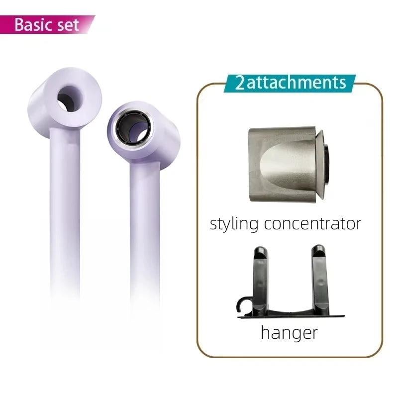 Super Hair Dryer 220V Leafless Hair Dryer Personal Hair Care Styling Negative Ion Tool Schedule Negative Ion Electric Dryer 2.7M